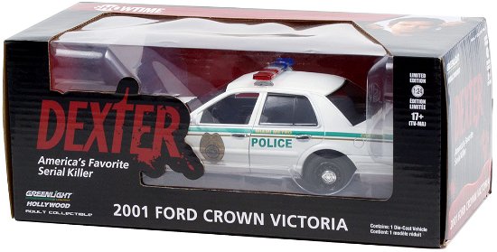 Cover for 1/24 Dexter (2006-13 TV Series) 2001 Ford Crown Victoria Pol (MERCH)