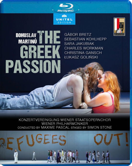 Cover for Martinu / Workman / Gansch · Greek Passion (Blu-ray) (2024)