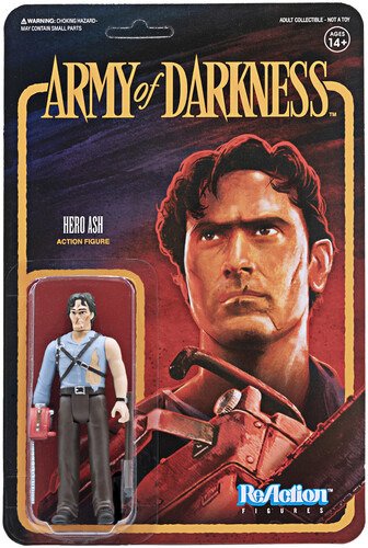 Army of Darkness ReAction Actionfigur Hero Ash 10 - Army of Darkness - Merchandise -  - 0811169038908 - 25. september 2020