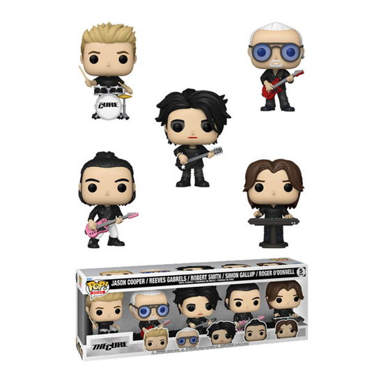 The Cure- 5pk - Funko Pop! Rocks: - Merchandise -  - 0889698593908 - November 15, 2023