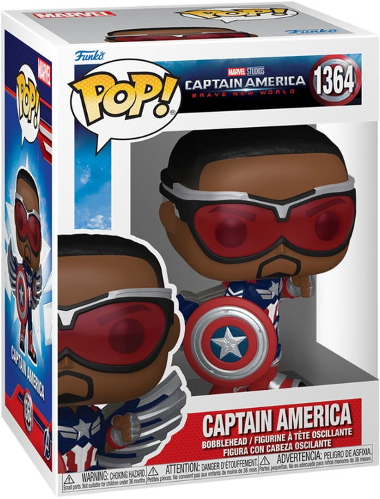 Cover for Pop Marvel Captain America · Pop Marvel Captain America Brave New World Pop 1 (Funko POP!) (2025)