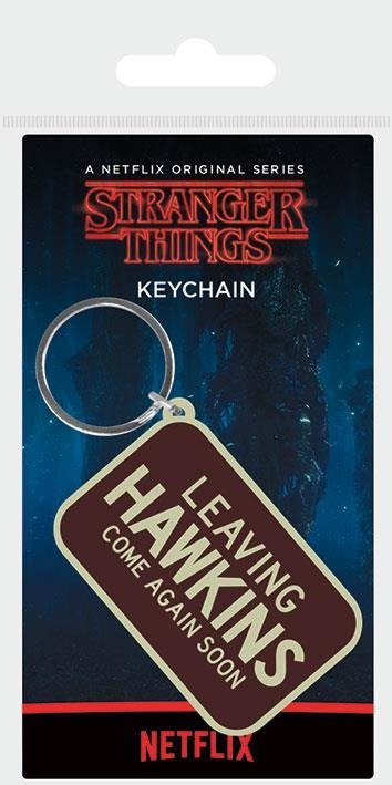 Cover for Pyramid International · Stranger Things: Leaving Hawkins Rubber Keychain (Portachiavi) (MERCH) (2019)
