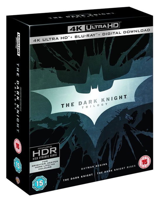 Cover for The Dark Knight Trilogy (4K UHD + Blu-ray) (2017)