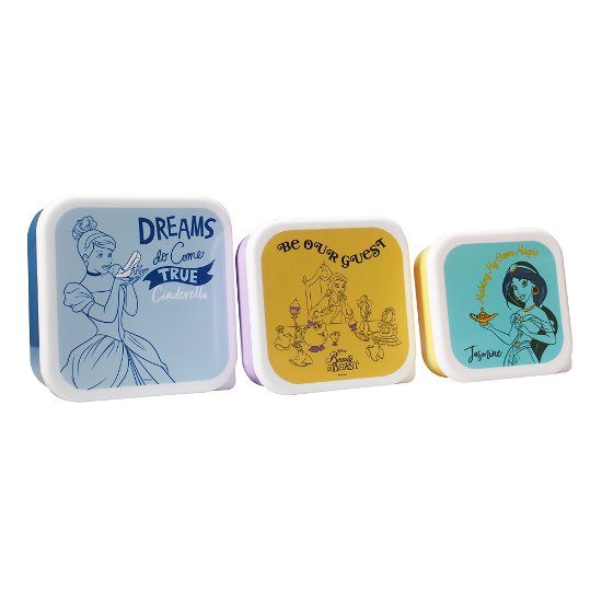 Half Moon Bay · Disney: Princess Colour Pop Snack Box Set of 3 (Leketøy) (2024)