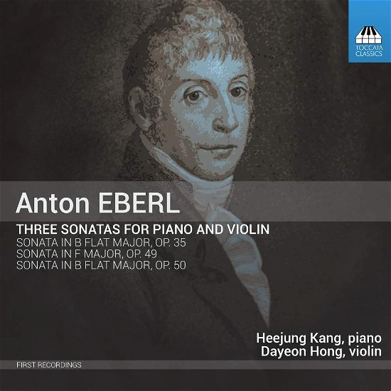 Cover for Eberl / Kang / Hong · Three Sonatas for Piano &amp; Violin (CD) (2018)