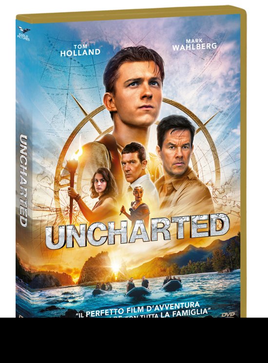 Cover for Uncharted (Dvd+block Notes) · Uncharted (Dvd+Block Notes) (DVD) (2022)