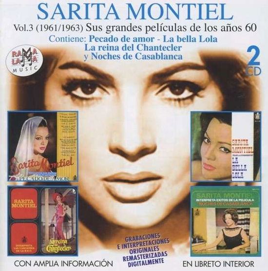 Cover for Sara Montiel · Vol. 3-1961-63 Sus Grandes Peliculas De Los 60 (CD) (2013)