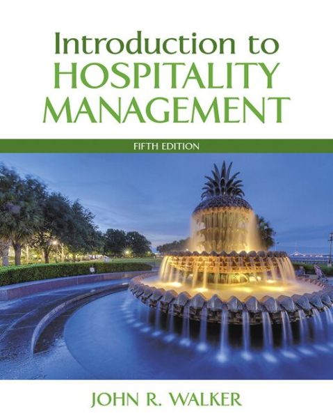 Cover for John R. Walker · Introduction to Hospitality Management (Inbunden Bok) (2016)