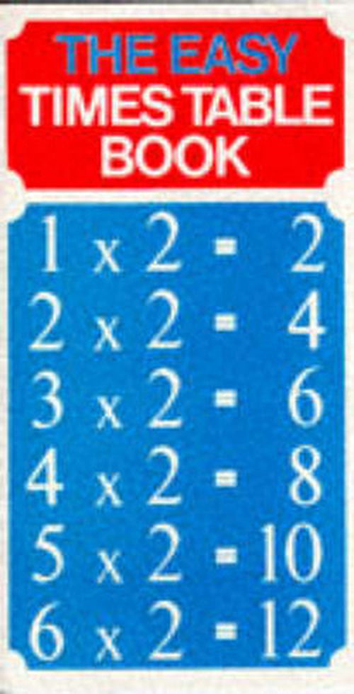 Easy Times Table - Foulsham Books - Boeken - W Foulsham & Co Ltd - 9780572009908 - 1 juni 1977