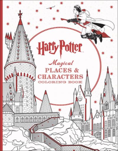 Cover for Scholastic · Harry Potter Magical Places &amp; Characters Coloring Book (Hardcover Book) (2016)