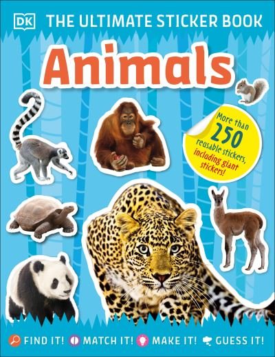 Cover for Dk · The Ultimate Sticker Book Animals (Paperback Book) (2021)