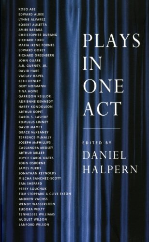 Plays in One Act - Daniel Halpern - Books - ECCO Press - 9780880014908 - December 27, 2005