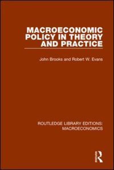 Cover for John Brooks · Macroeconomic Policy - Routledge Library Editions: Macroeconomics (Taschenbuch) (2017)