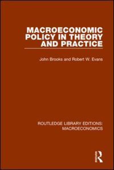 Cover for John Brooks · Macroeconomic Policy - Routledge Library Editions: Macroeconomics (Paperback Book) (2017)