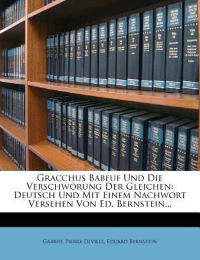 Gracchus Babeuf Und Die Verschw - Deville - Boeken -  - 9781271345908 - 