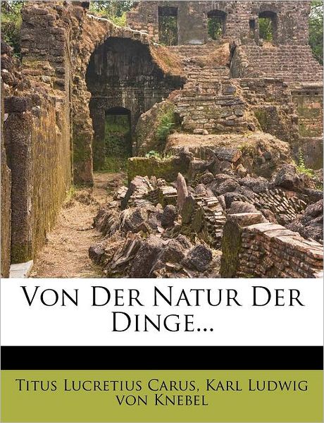 Cover for Carus · Von der Natur der Dinge, zweite A (Book) (2012)