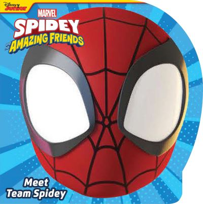 Cover for Disney Books · Spidey and His Amazing Friends: Meet Team Spidey (Board book) (2021)