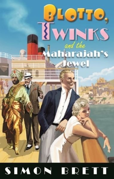 Cover for Simon Brett · Blotto, Twinks and the Maharajah's Jewel - Blotto Twinks (Inbunden Bok) (2021)