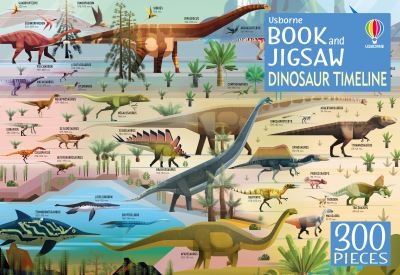 Cover for Rachel Firth · Dinosaur Timeline Book and Jigsaw - Usborne Book and Jigsaw (Paperback Book) (2021)