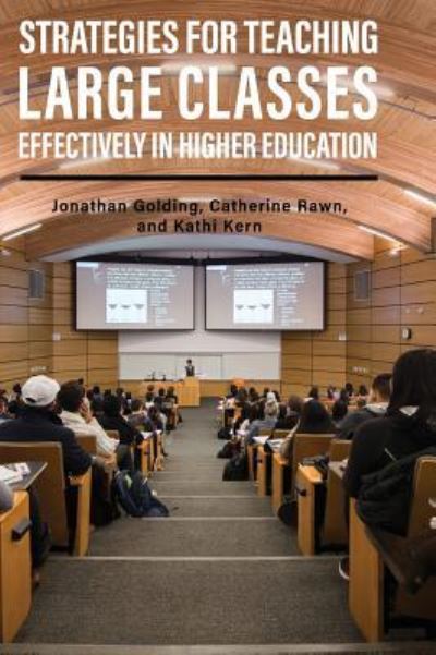 Cover for Jonathan Golding · Strategies for Teaching Large Classes Effectively in Higher Education (Hardcover Book) (2018)