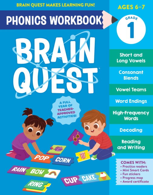 Cover for Workman Publishing · Brain Quest Phonics Workbook: Grade 1 (Taschenbuch) (2025)