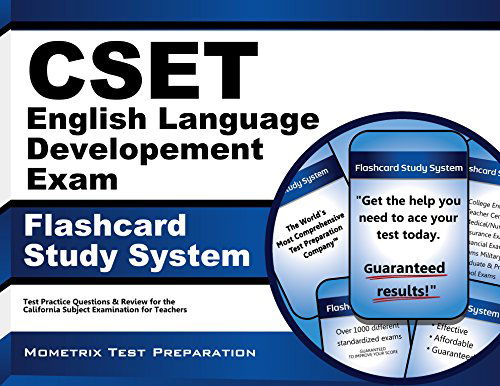 Cover for Cset Exam Secrets Test Prep Team · Cset English Language Development Exam Flashcard Study System: Cset Test Practice Questions &amp; Review for the California Subject Examinations for Teachers (Cards) (Paperback Book) (2014)
