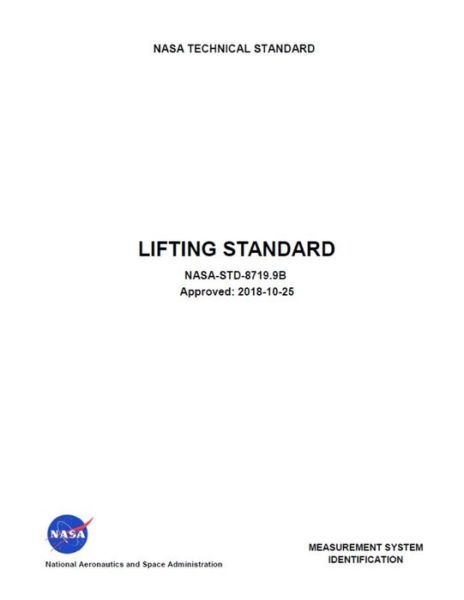 Cover for National Aeronautics and Space Administr · Lifting Standard (Paperback Book) (2018)