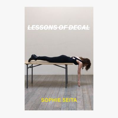 Cover for Sophie Seita · Lessons of Decal (Paperback Book) (2023)