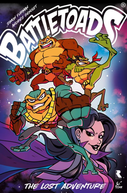 Cover for Simon Furman · Battletoads - The Lost Adventure (Paperback Book) (2024)