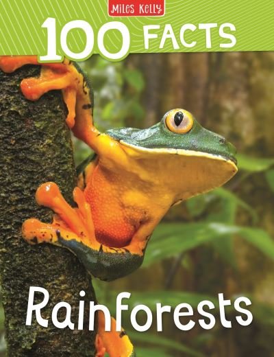 Cover for Camilla de la Bedoyere · 100 Facts Rainforests (Paperback Book) (2021)
