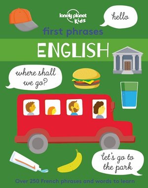 Cover for Lonely Planet · Lonely Planet Kids: First Phrases - English (Taschenbuch) (2021)