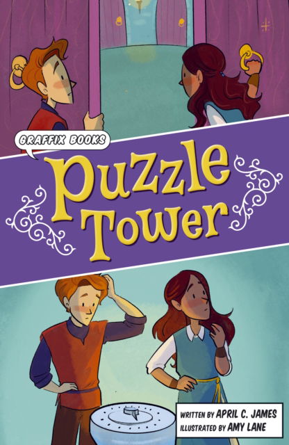 Cover for April C. James · Puzzle Tower: (Graphic Reluctant Reader) - Maverick Graphic Reluctant Readers (Paperback Book) (2022)