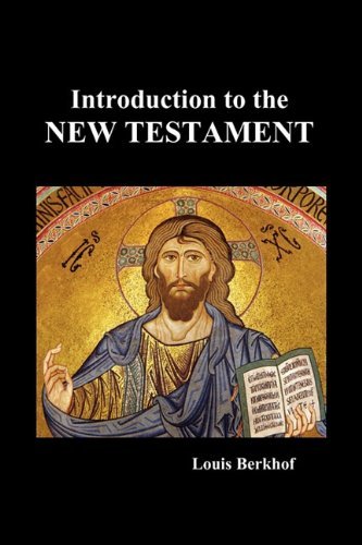 Cover for Louis Berkhof · Introduction to the New Testament (Paperback) (Paperback Book) (2010)