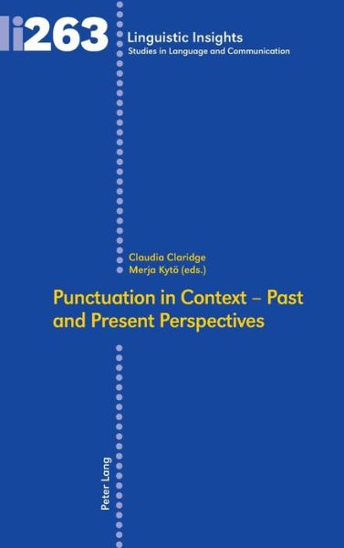 Cover for Punctuation in Context – Past and Present Perspectives - Linguistic Insights (Hardcover Book) [New edition] (2019)