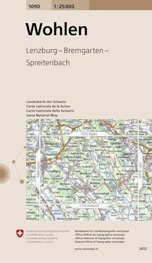 Cover for Switzerland Swisstopo · Wohlen 2016 (Map) (2016)