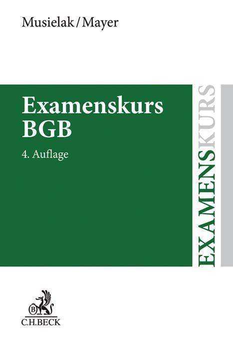 Cover for Musielak · Examenskurs BGB (Book)