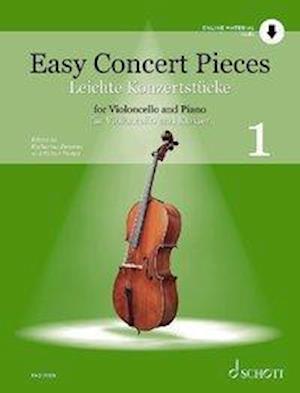 Cover for Easy Concert Pieces: Vol. 1. cello and piano. (Sheet music) (2020)