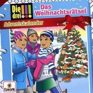 Cover for Die Drei !!! · Die drei !!! - Weihnachtsrätsel (Bog)