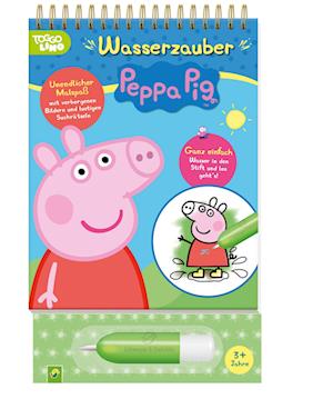 Peppa Pig Wasserzauber - einfach mit Wasser malen! - Peppa Pig Wasserzauber - Libros - Schwager & Steinlein - 9783849942908 - 31 de marzo de 2023