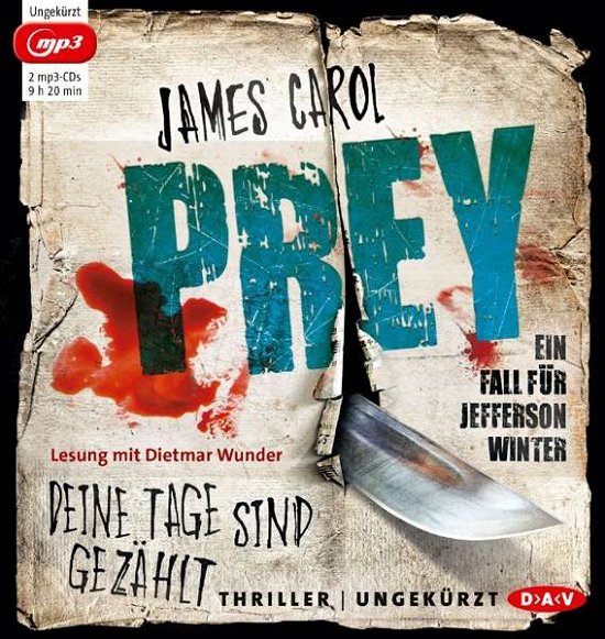 Cover for Carol · Prey,Deine Tage sind gezählt.MP3 (Bog) (2016)