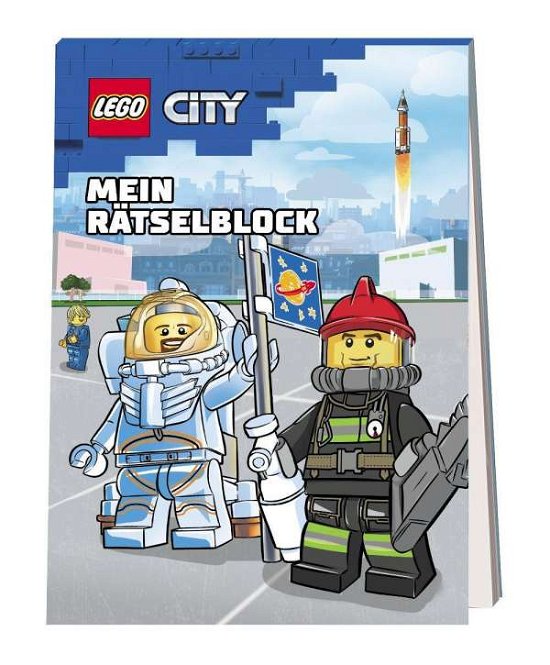 Cover for AMEET Verlag · LEGO® City - Mein Rätselblock (Paperback Book) (2021)
