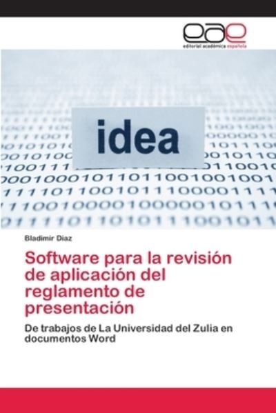 Cover for Diaz · Software para la revisión de aplic (Book) (2018)
