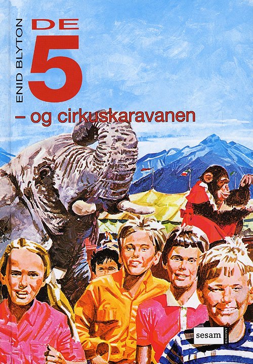 Cover for Enid Blyton · De 5., 5: De fem og cirkuskaravanen (Innbunden bok) [3. utgave] [Indbundet] (2006)
