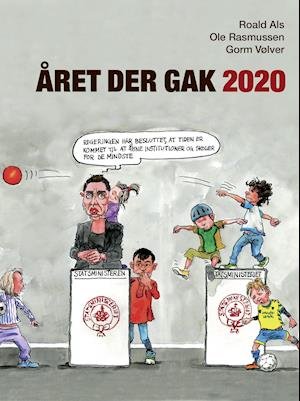 Cover for Gorm Vølver; Ole Rasmussen; Roald Als · Året der gak 2020 (Sewn Spine Book) [1. Painos] (2020)