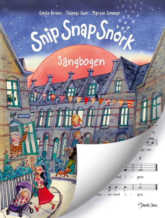 Cover for Emilie Bruhn, Thomas Skov, Martin Sommer · Snip Snap Snork Sangbogen. (Sewn Spine Book) [1e uitgave] (2022)