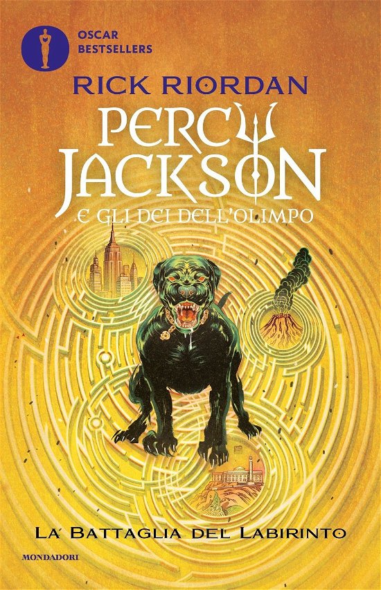 Cover for Rick Riordan · La Battaglia Del Labirinto. Percy Jackson E Gli Dei Dell'olimpo #04 (Bok)