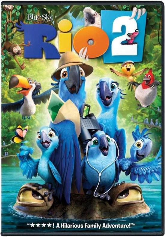 Cover for Rio 2 (DVD) [Widescreen edition] (2014)