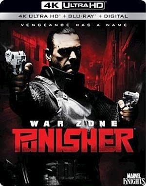 Cover for Punisher: War Zone (4K UHD Blu-ray) (2018)