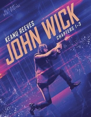 Cover for John Wick 1-3 (Blu-ray) (2020)