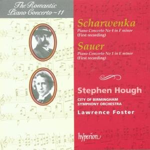 Stephen Hough Lawrence Foster · Sauer  Scharwenka Piano Conc (CD) (1995)